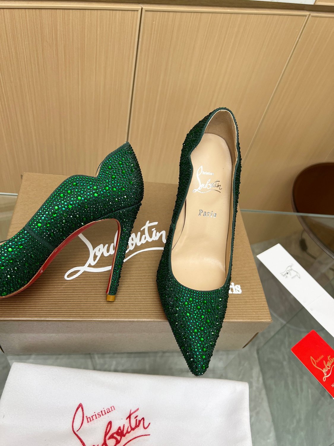 Christian Louboutin Diamond High Heels #333781