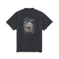 Balenciaga Men's Summer Logo Printed Faded Solid Color Round Neck Pullover Oversized Getaria Short Sleeve T-shirt Ngvp #9937