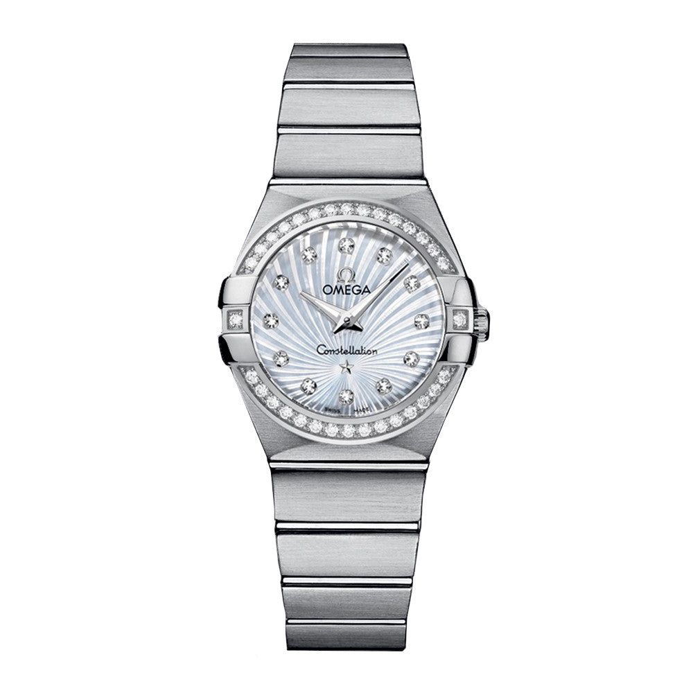 OMEGA Women's Anti-Glare Sapphire Mirror Swiss Quartz Watch #96952
