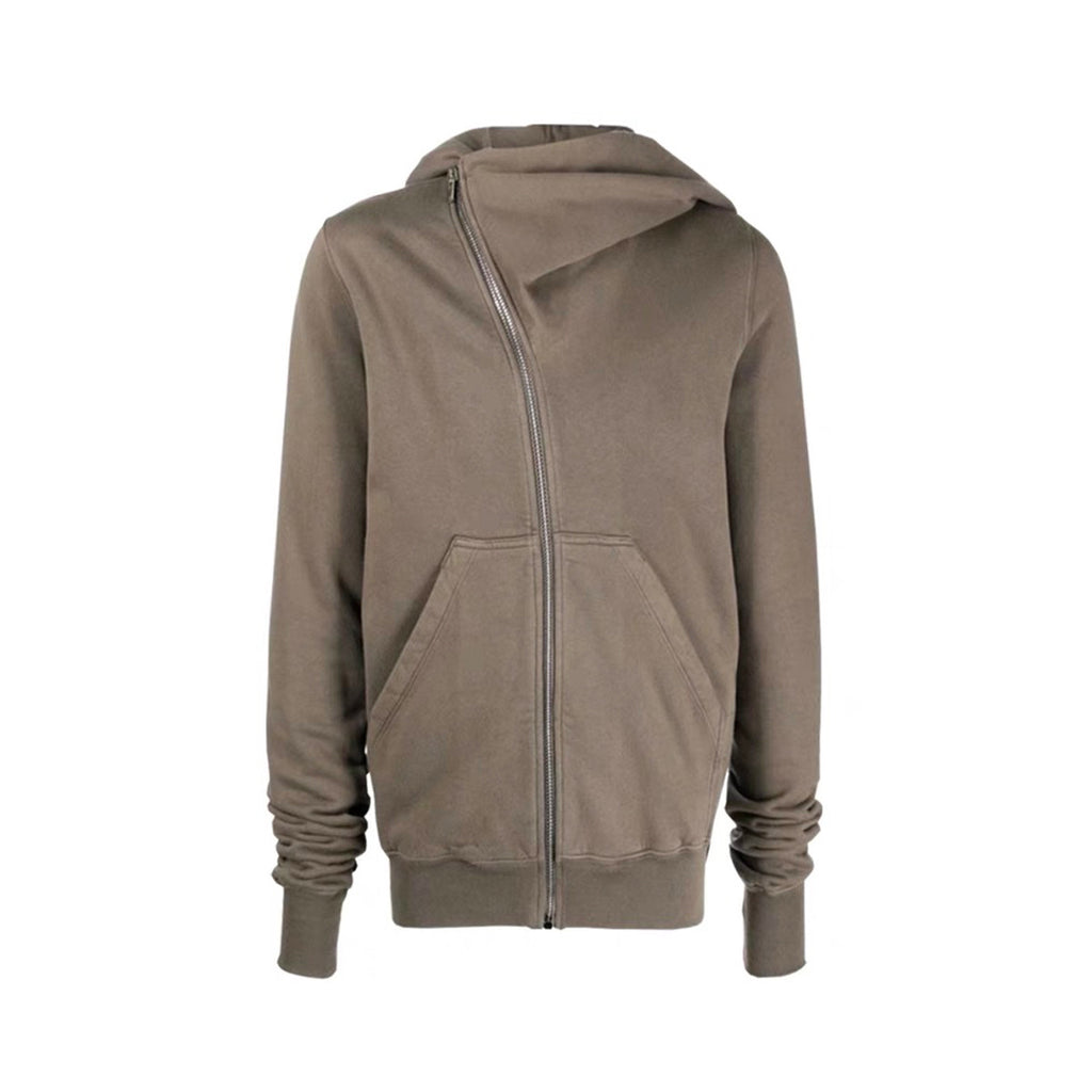 Rick Owens Irregular Zipper Jacket Coat Ngvp #6553
