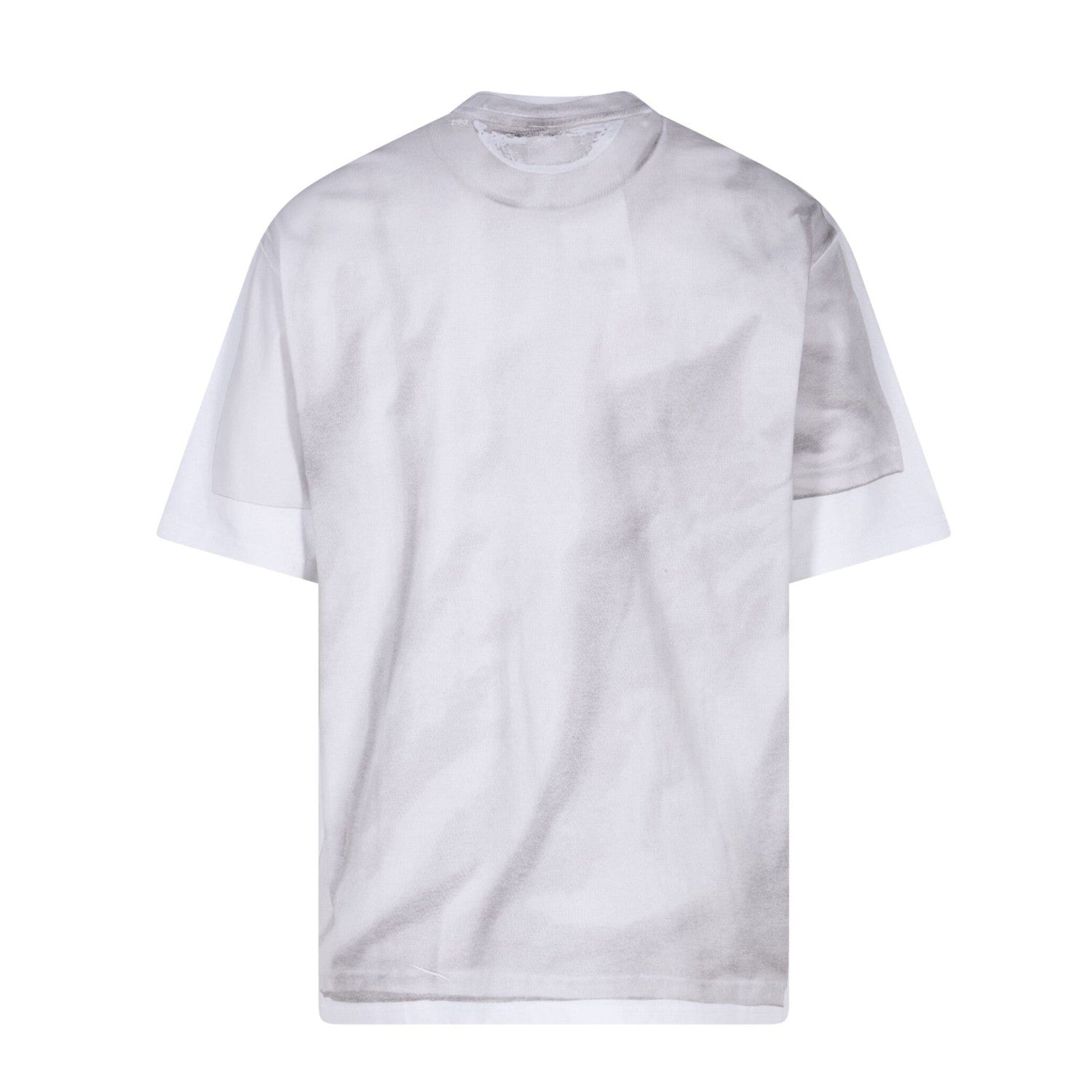 Supreme x MM6 Maison Margiela Men's and Women's Summer Deconstructed False Two Piece Square Logo Short Sleeve T-Shirt #99239