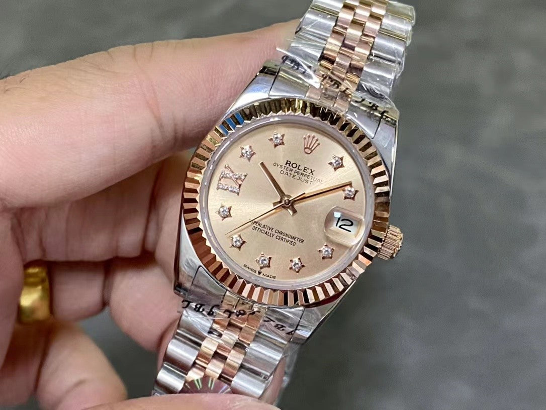 Rolex Women's Fashion Steel Wrist Watch Accessories Jewelry #83253