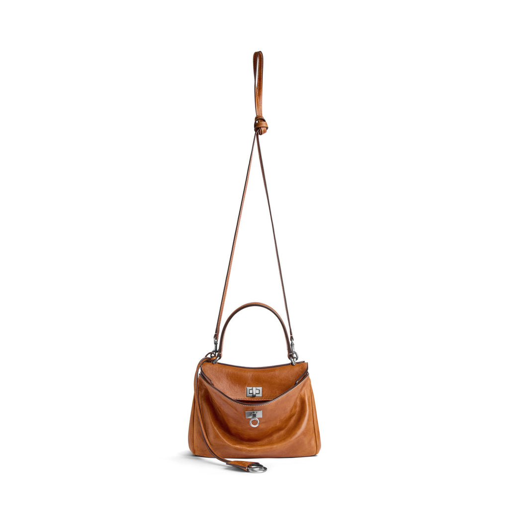 Balenciaga Rodeo Mini Handbag Tan Clutch Bag Spring Summer Women's Fashion Luxury Leather Bags Bag 7954562ABP72753 #81249
