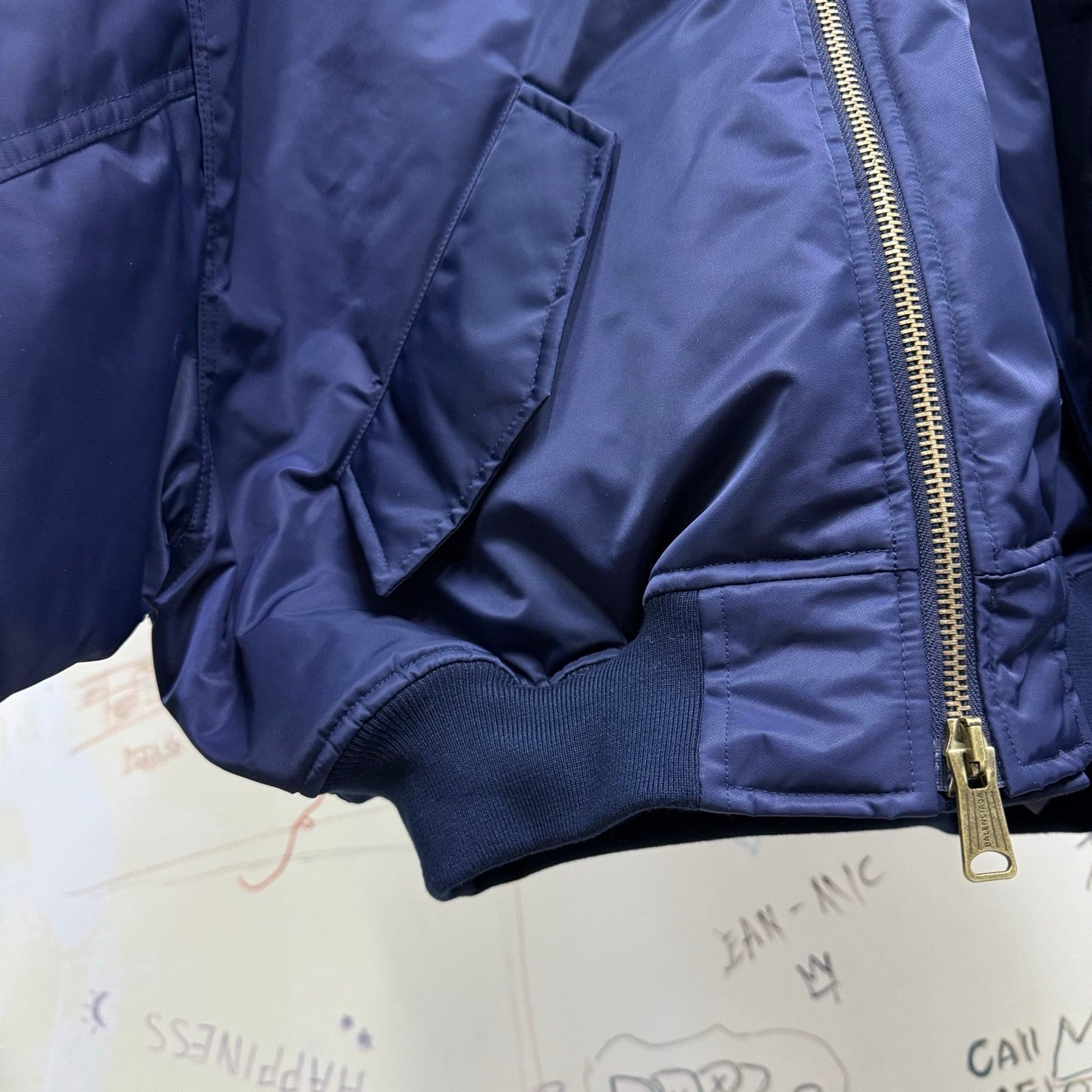 Balenciaga Cotton Bomber Jacket #333780