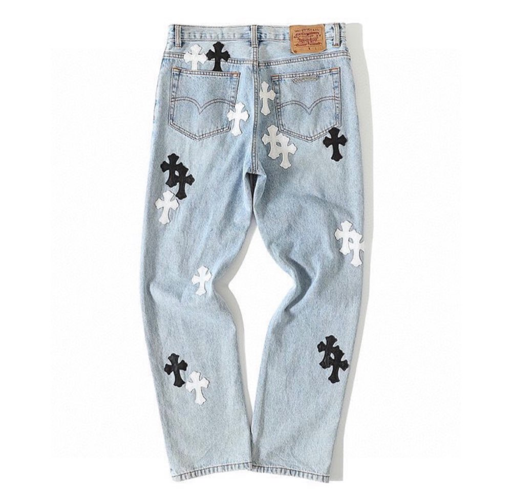 Chrome Hearts Jeans Pants #8456