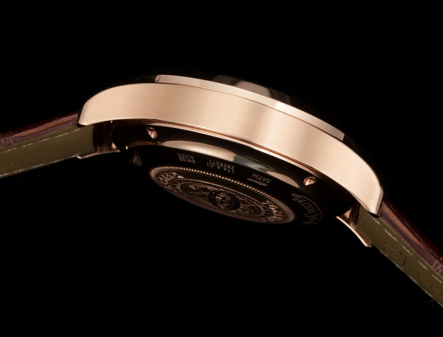 Jaeger LeCoultre Men's And Women's Classic Automatic Mechanical Movement Watches With Leather Straps  Watch Accessories #78362