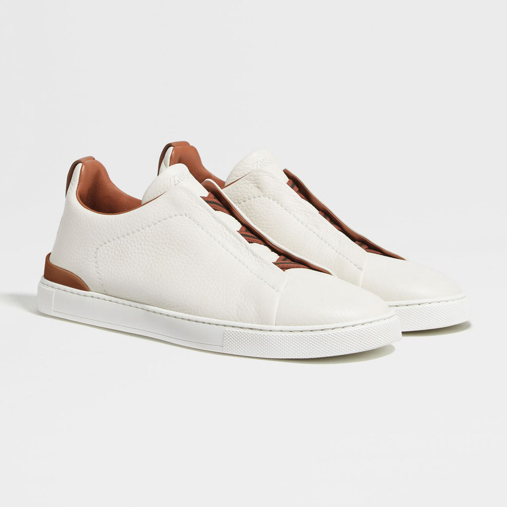 Ermenegildo Zegna TRIPLE STITCHâ„?SECONDSKIN Luxury Casual Shoes Men's All-Season Genuine Leather Fashion Footwear Lace-Free Comfort Shoes #81456