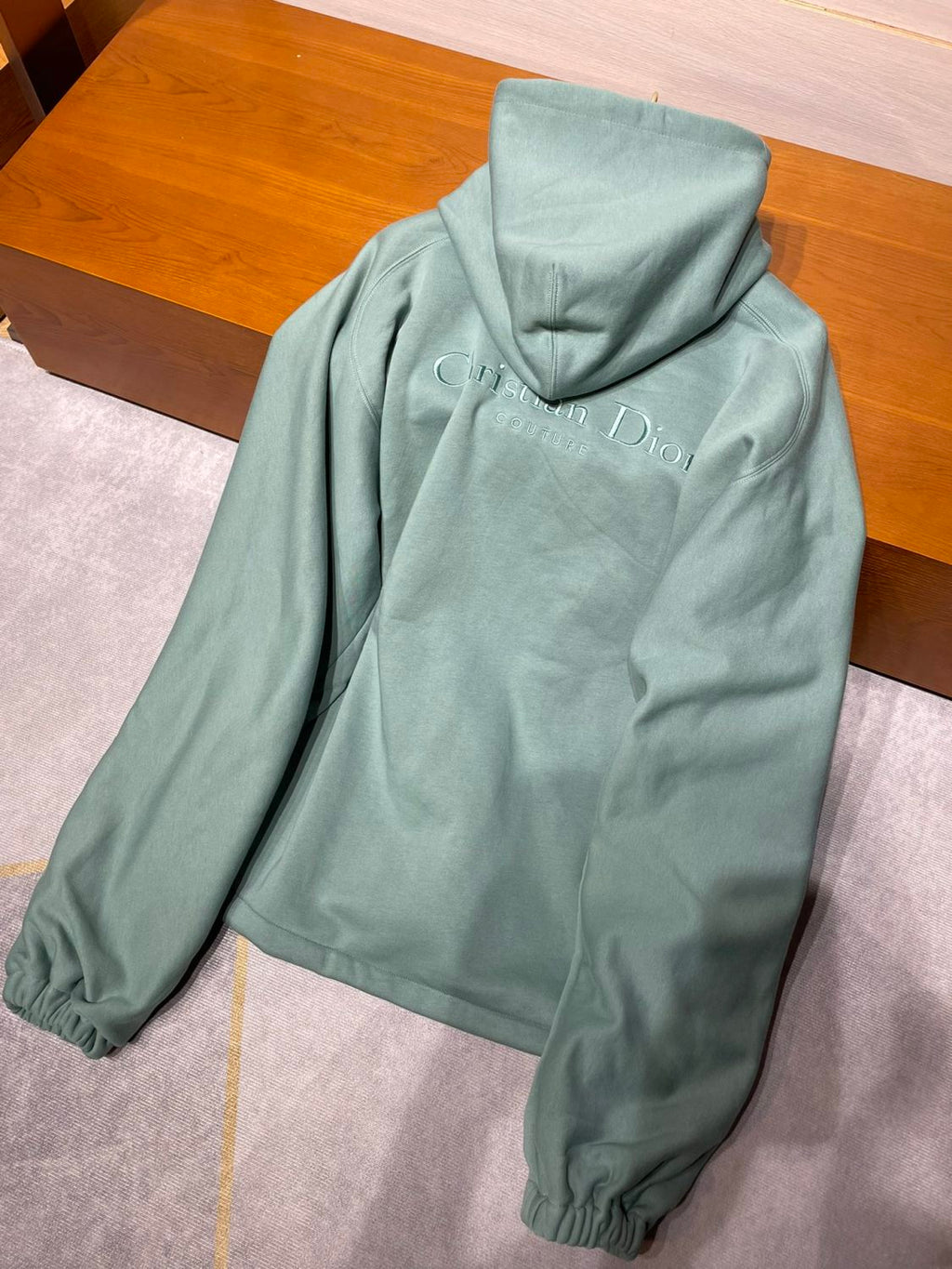 DIOR Men's Spring Autumn Solid Colour Letter Printed Reversible Wearable Zip Hooded Long Sleeve Jacket #76629