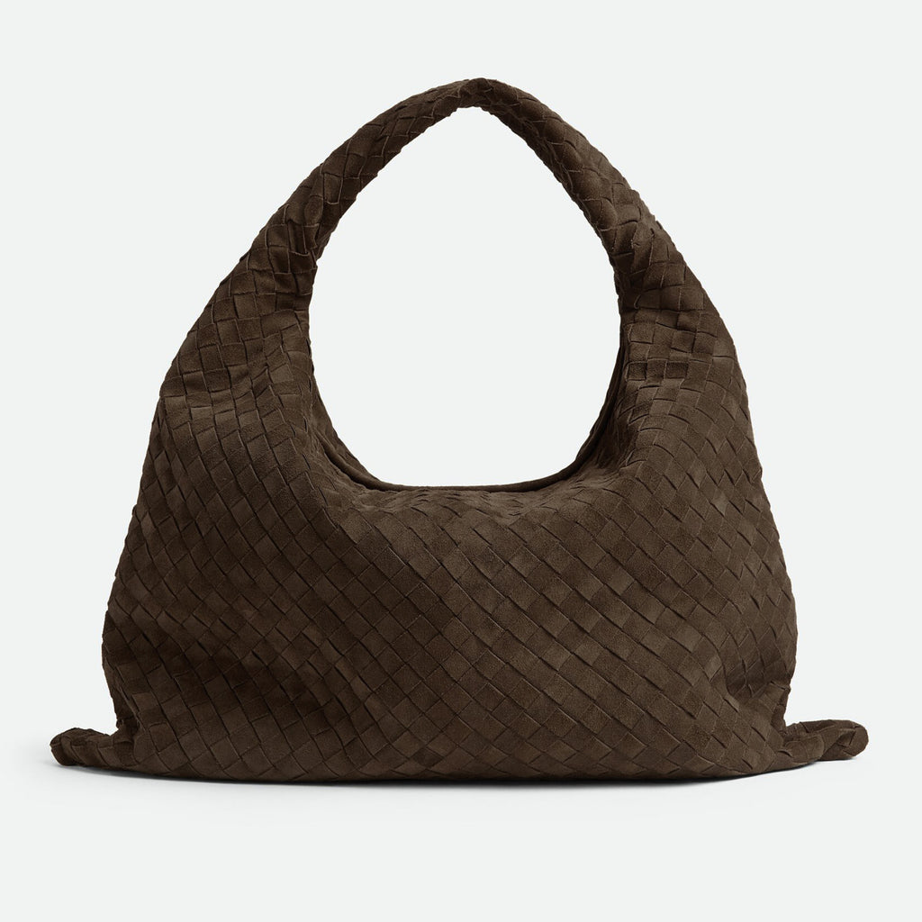 Bottega Veneta Hop Large Multicolor Collection Intrecciato Woven Shoulder Bag Suede Glossy Leather 100% Genuine Leather Fashion Temperament Bags 763970V3IV12190 #81129