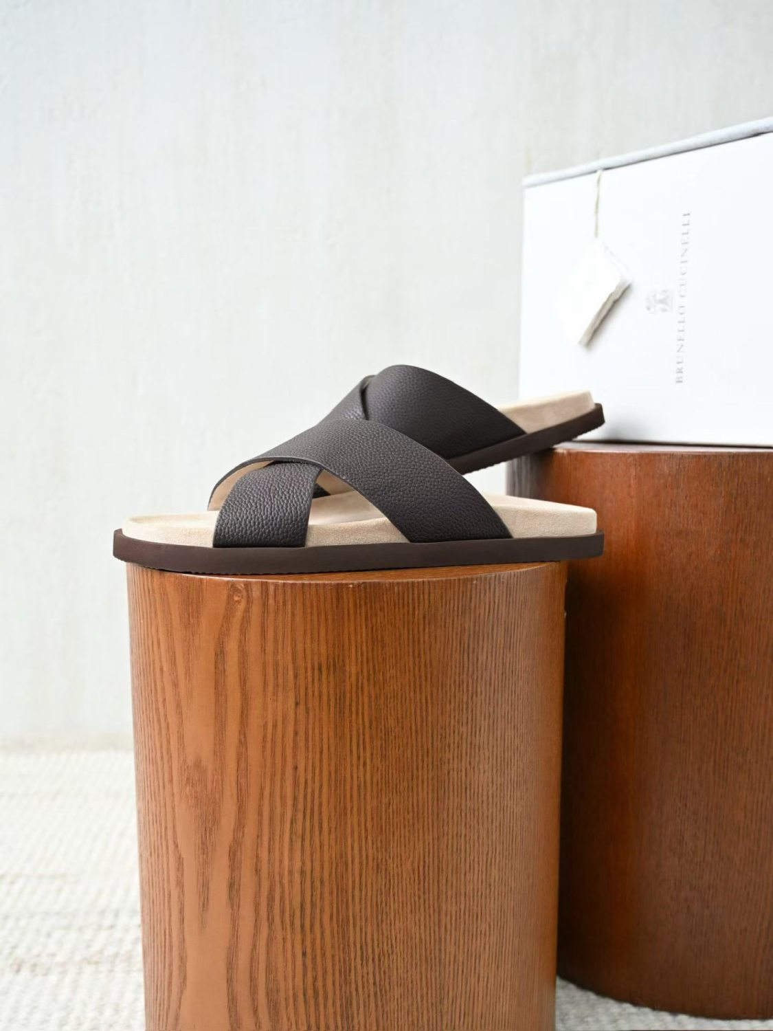 Brunello Cucinelli Leather Sandals #378896