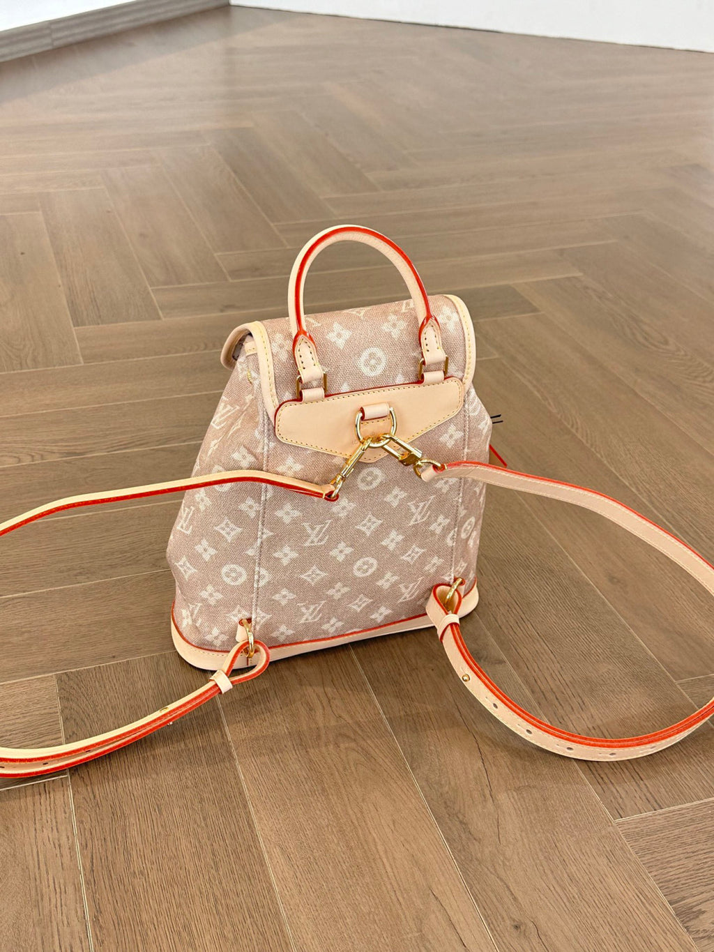 Louis Vuitton Women's Montsouris Small Backpack Meowgram Pattern M15135 #333211