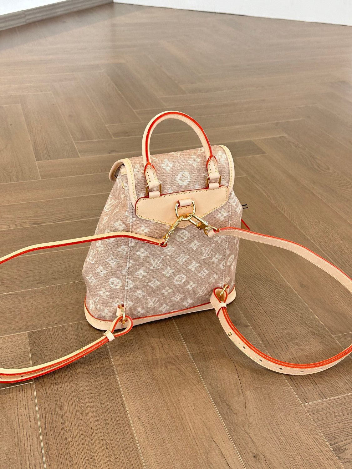Louis Vuitton Women's Montsouris Small Backpack Meowgram Pattern M15135 #333211