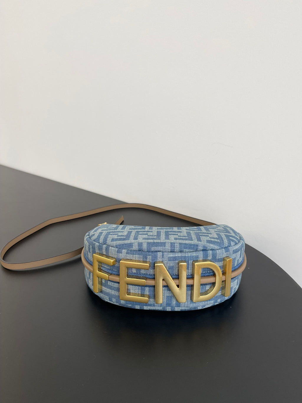 Fendi Fendigraphy Mini Fabric Blue #322306