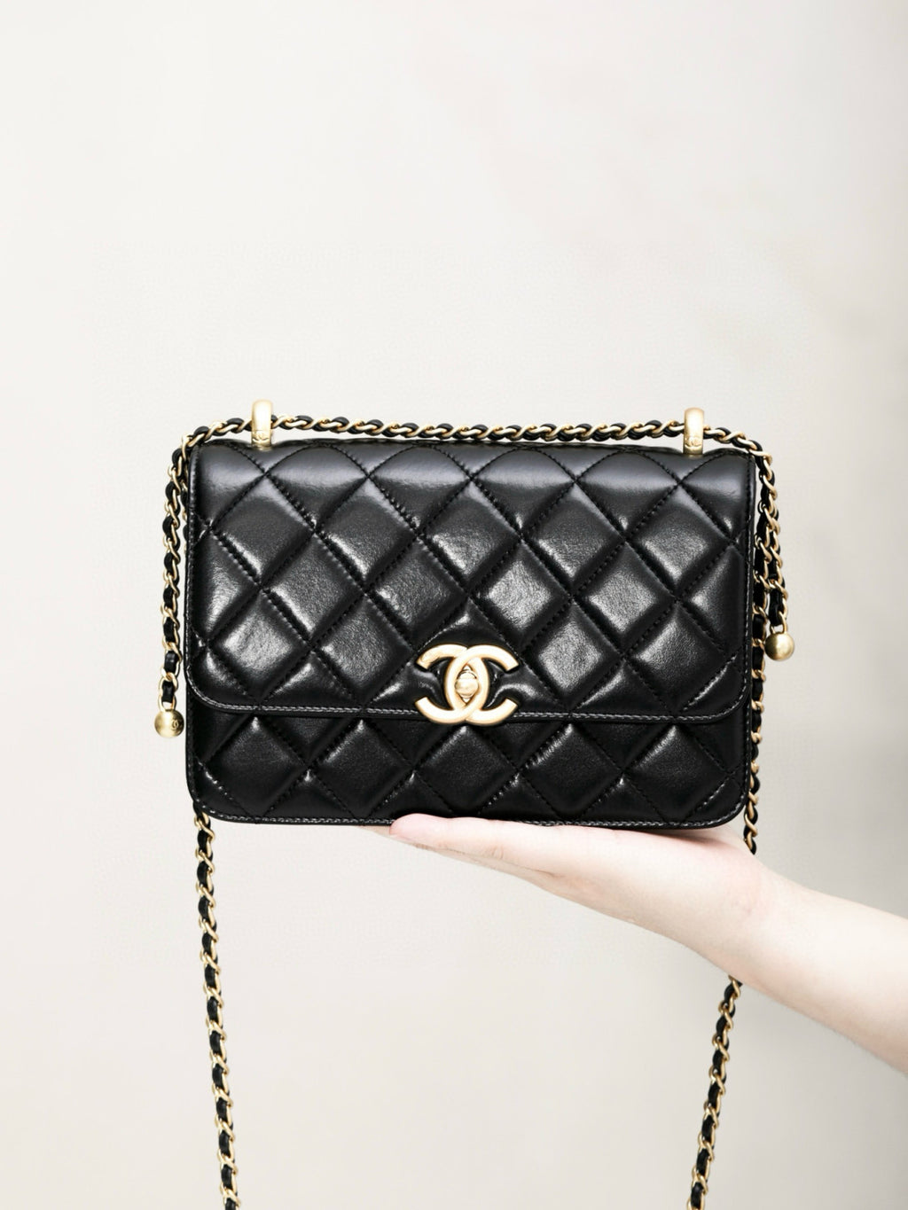 Chanel CF Women's Classic Fashion Solid Color Metal Logo Calfskin Handbag Crossbody Bag Bags #78196