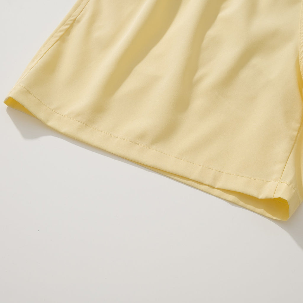 Ralph Lauren Men's Summer Solid Color Embroidered Logo Drawstring Sports Shorts #77823
