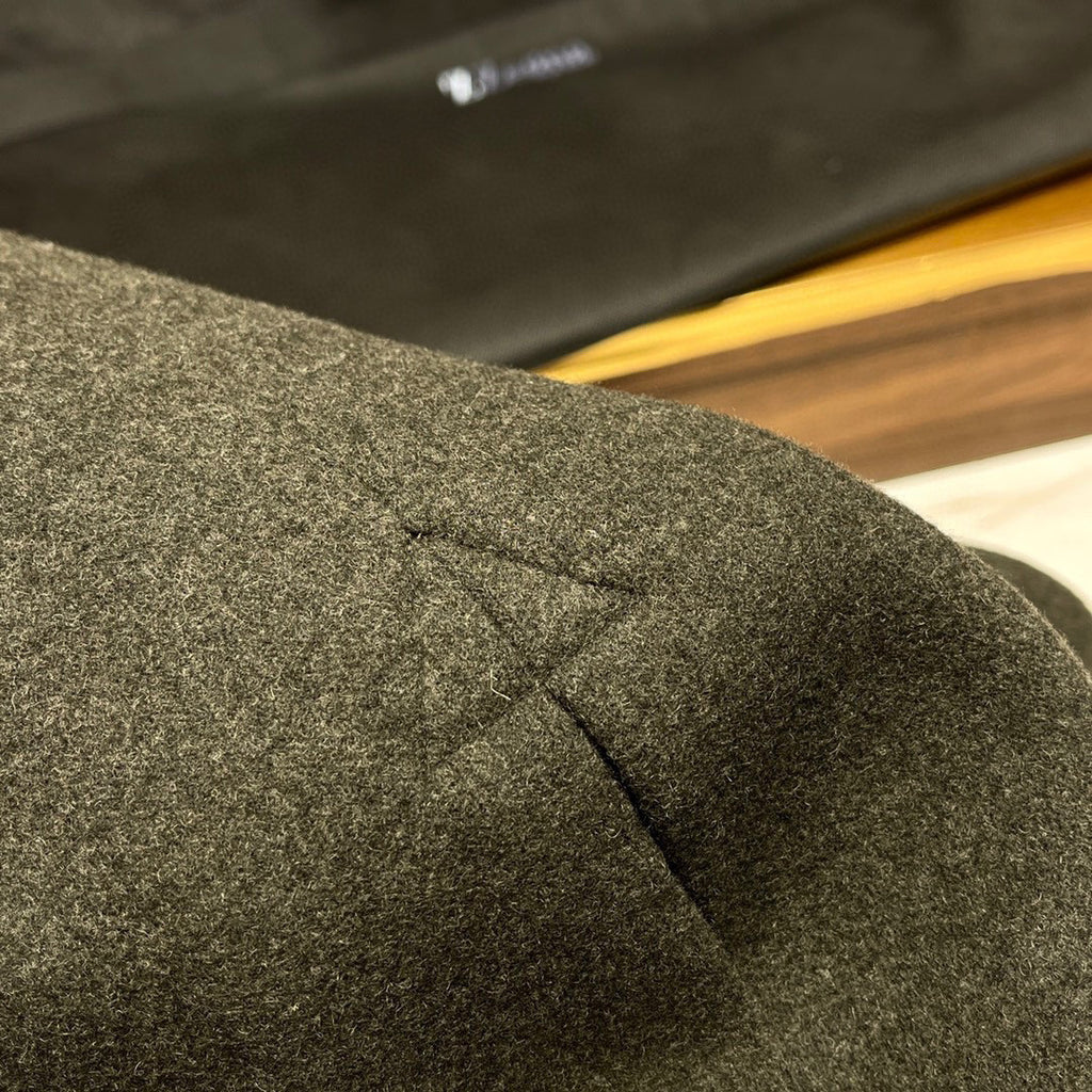 Ermenegildo Zegna Lapel Windbreaker Hooded Jacket Ngvp #6737