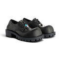 Balenciaga Men's Hummer Derbie In Black Lace-up Large-head Pendant Leather Shoes Fashionable And Trendy Casual Thick-soled Shoes Ngvp #2245
