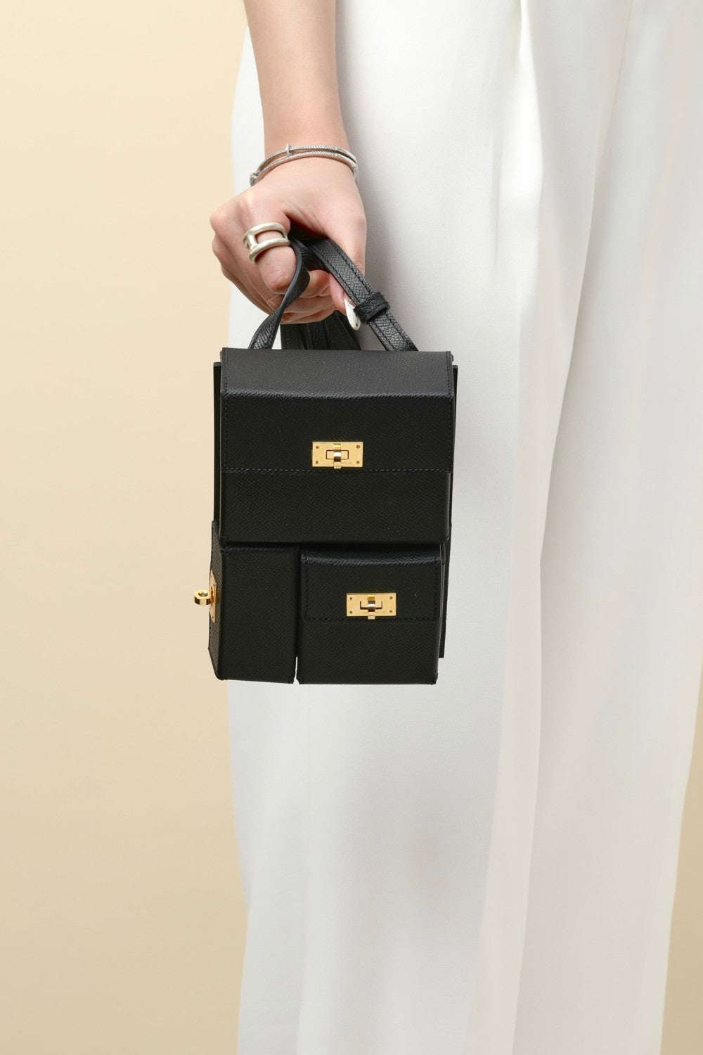 Hermes Kelly Multipocket To Go pouch Beige Bag Elegant Luxurious And Classic Handbag Bags #82582A