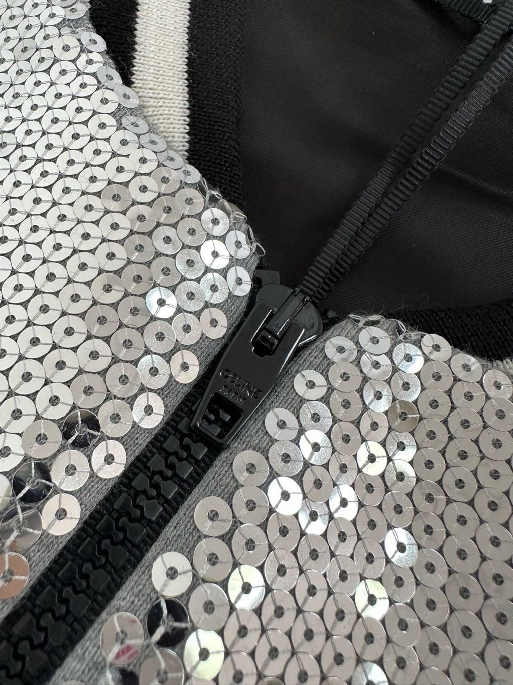 Celine Sequin Bomber Jacket #288699