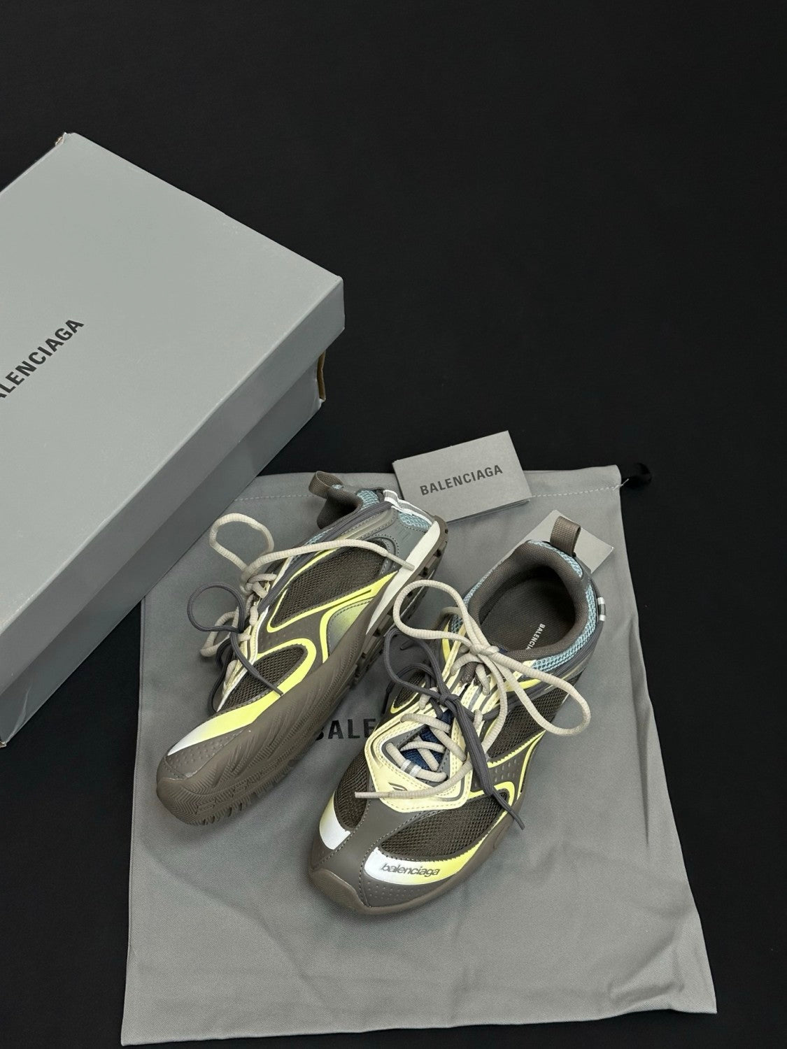 Balenciaga Radar Gradient Lines Sneaker #386998