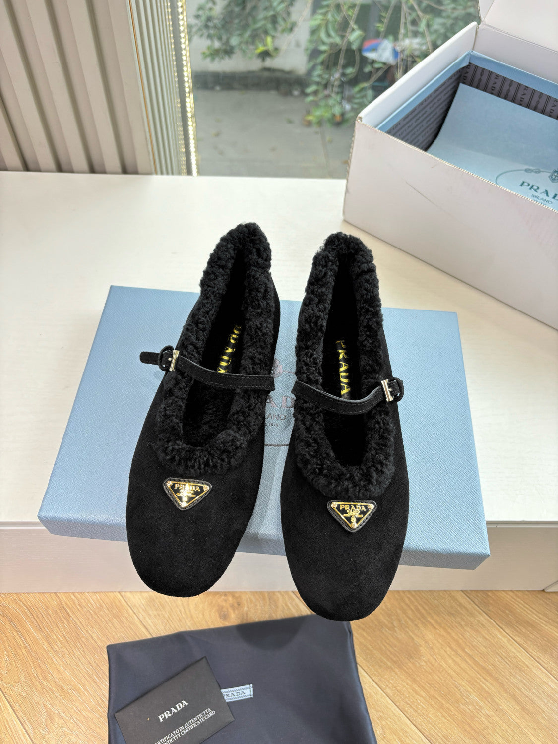 Prada Women's Mary Jane Loafers#334918