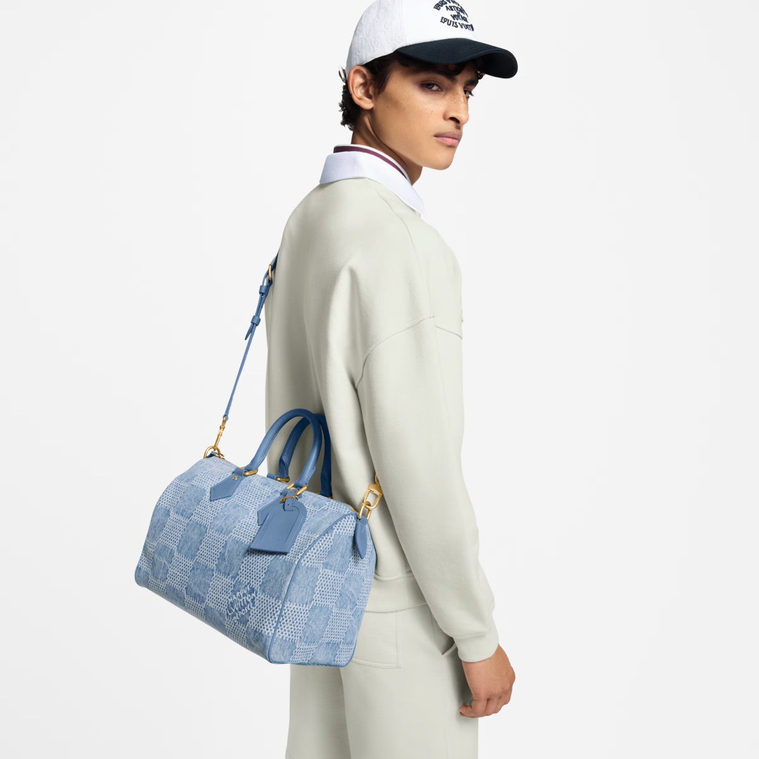 Louis Vuitton Speedy 30 Bandoulière Handbag Men's Women's Handbag Crossbody Canvas Leather Bag Fashion Luxury Bags N00203 #77279