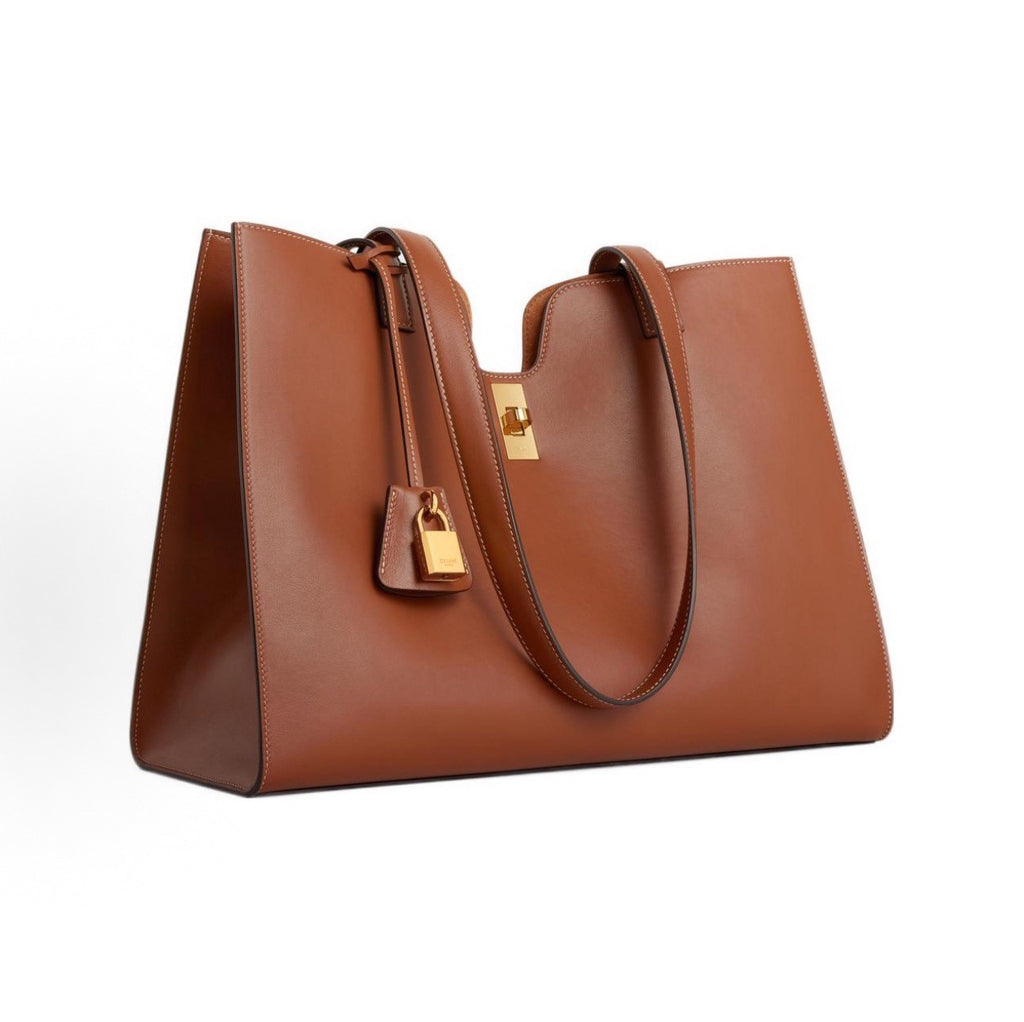 Celine Women's Cabas16 Smooth Cowhide Tote Bag Shopping Tote Shoulder Bag Stylish Shoulder Bags #194920