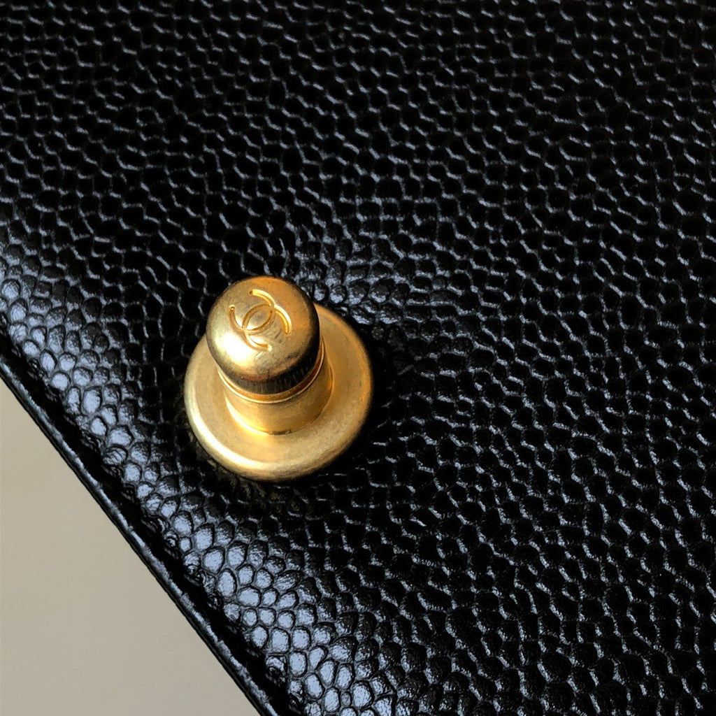 Chanel LeBoy Chanel Bag Calfskin Ruthenium Plated Metal #333120