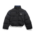 Balenciaga Women's Autumn and Winter Solid Color Reversible Letter Logo Pattern Printed Long Sleeve Puffer Down Jacket #73839