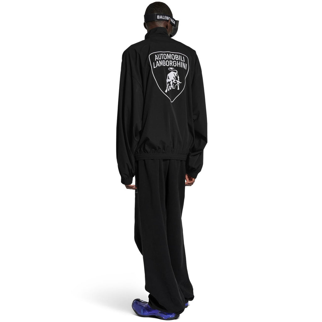 Balenciaga Men's Automobili Lamborghini Tracksuit Jacket Pants in Black#323881