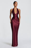 Elowen Maxi Dress - Cherry Lacquer