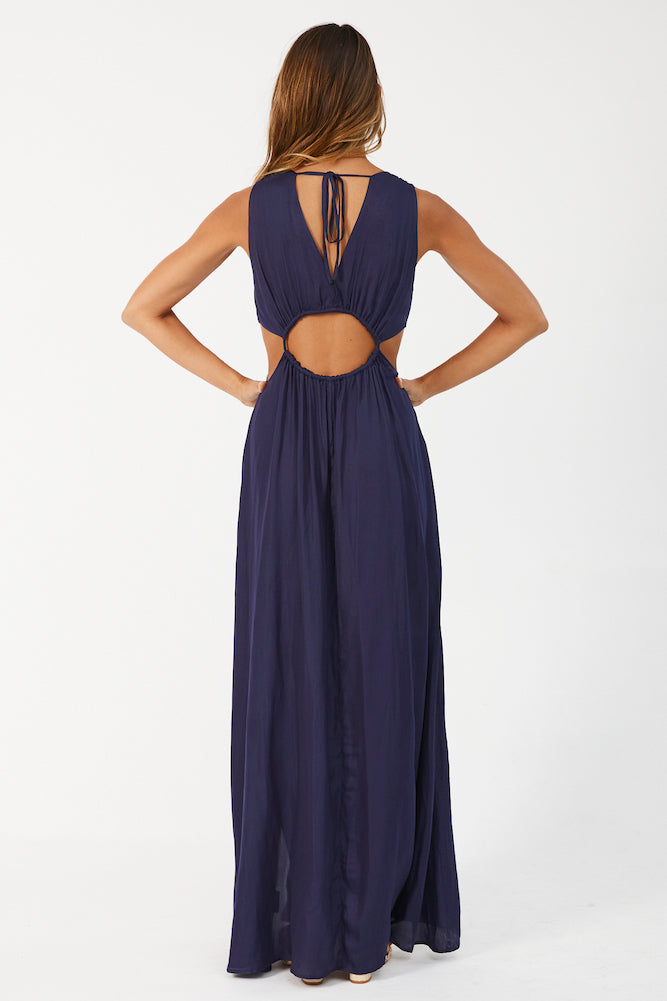 HELLO MOLLY Since I Met You Maxi Dress Ink