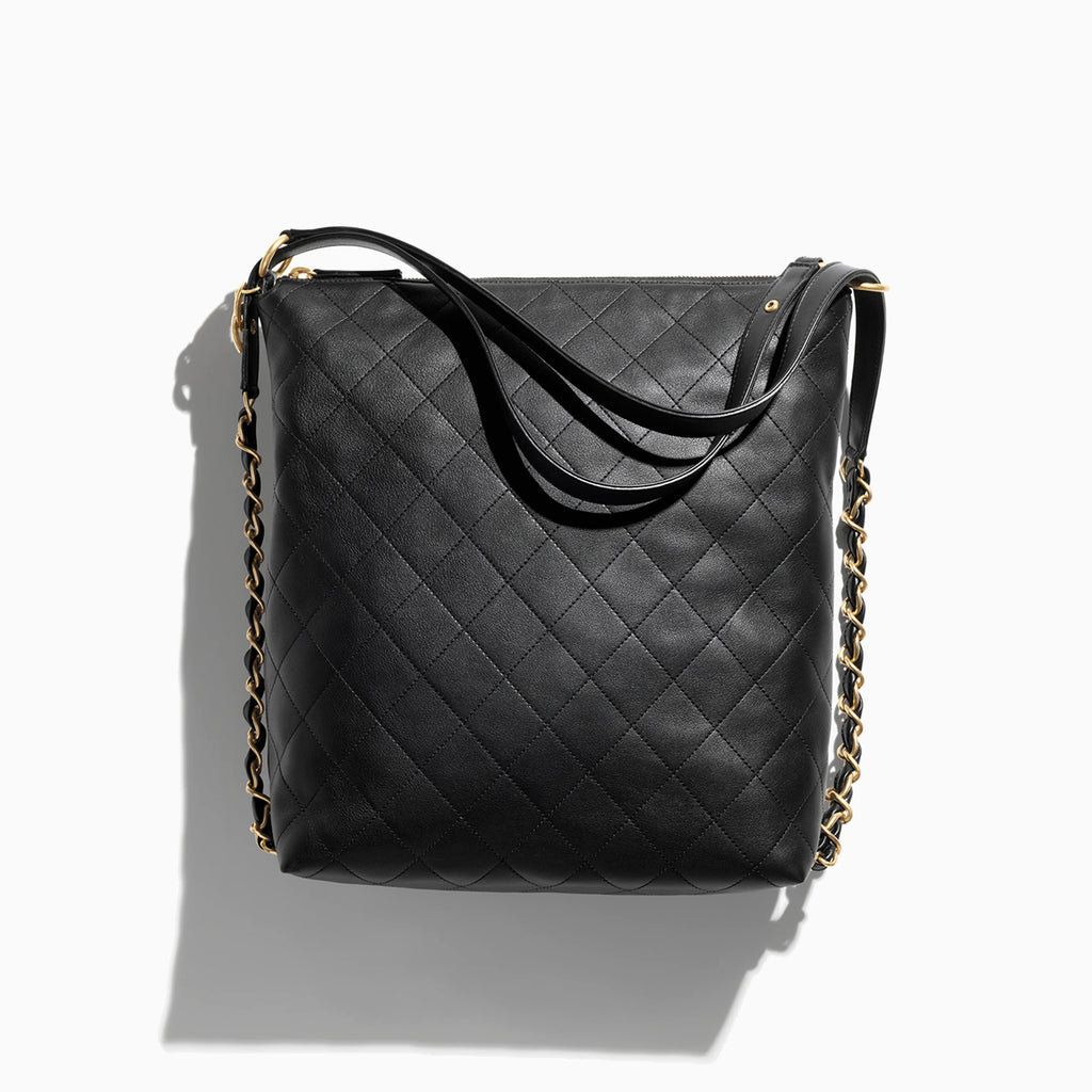 Chanel 25S Women's Chain Shoulder Strap Solid Color Cowhide Handbag Single Shoulder Bag Double Shoulder Backpack Bags #77652
