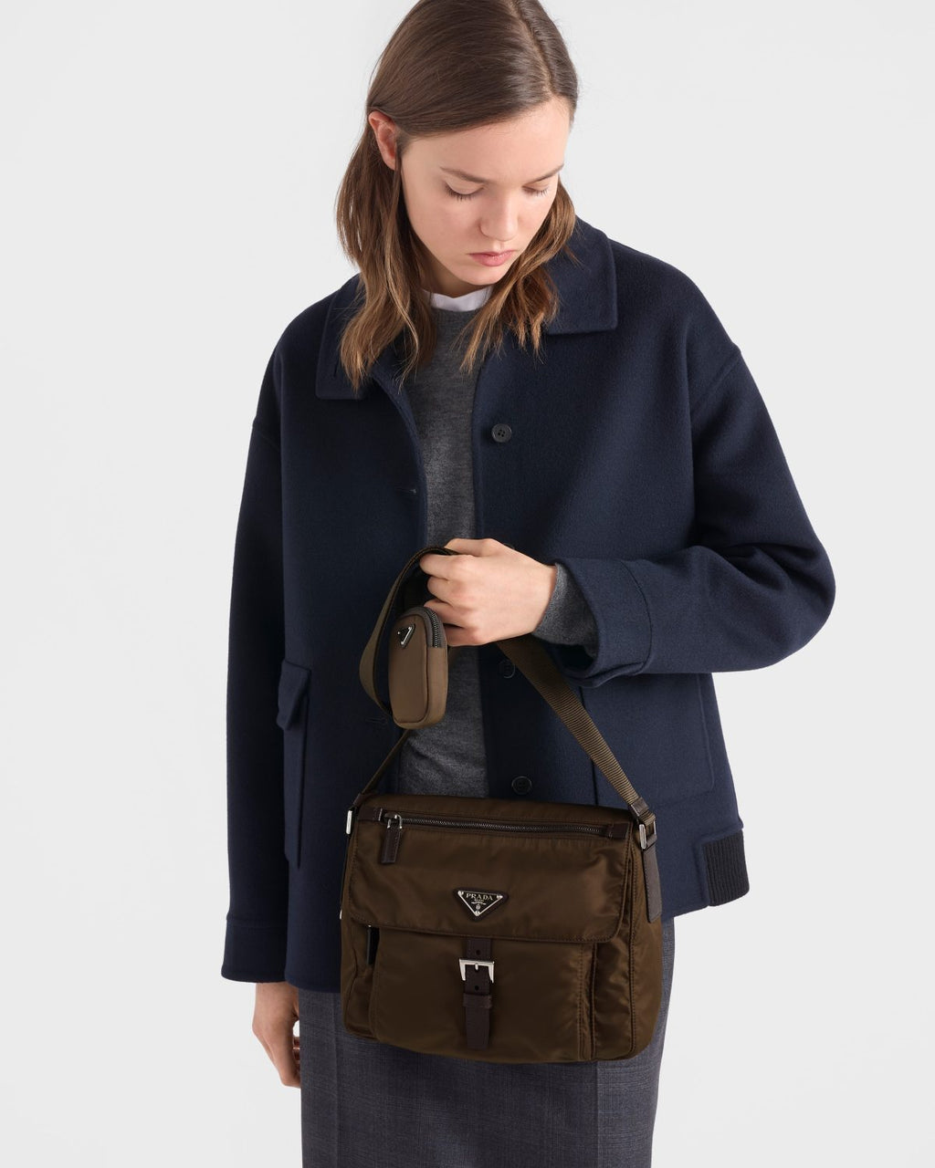 Prada Re-nylon Shoulder Bag #336095