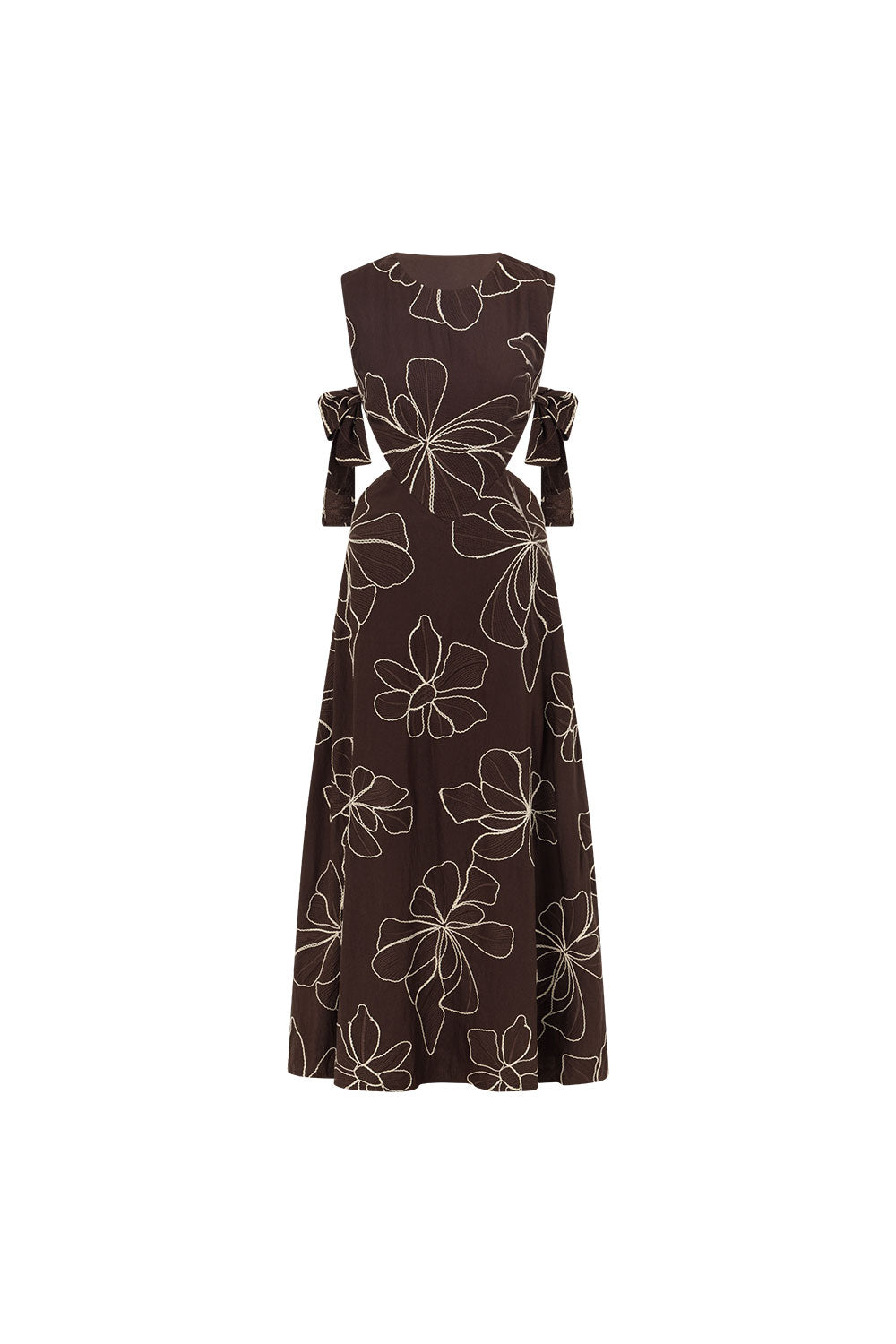 Aurelia Dress - Chocolate Floral