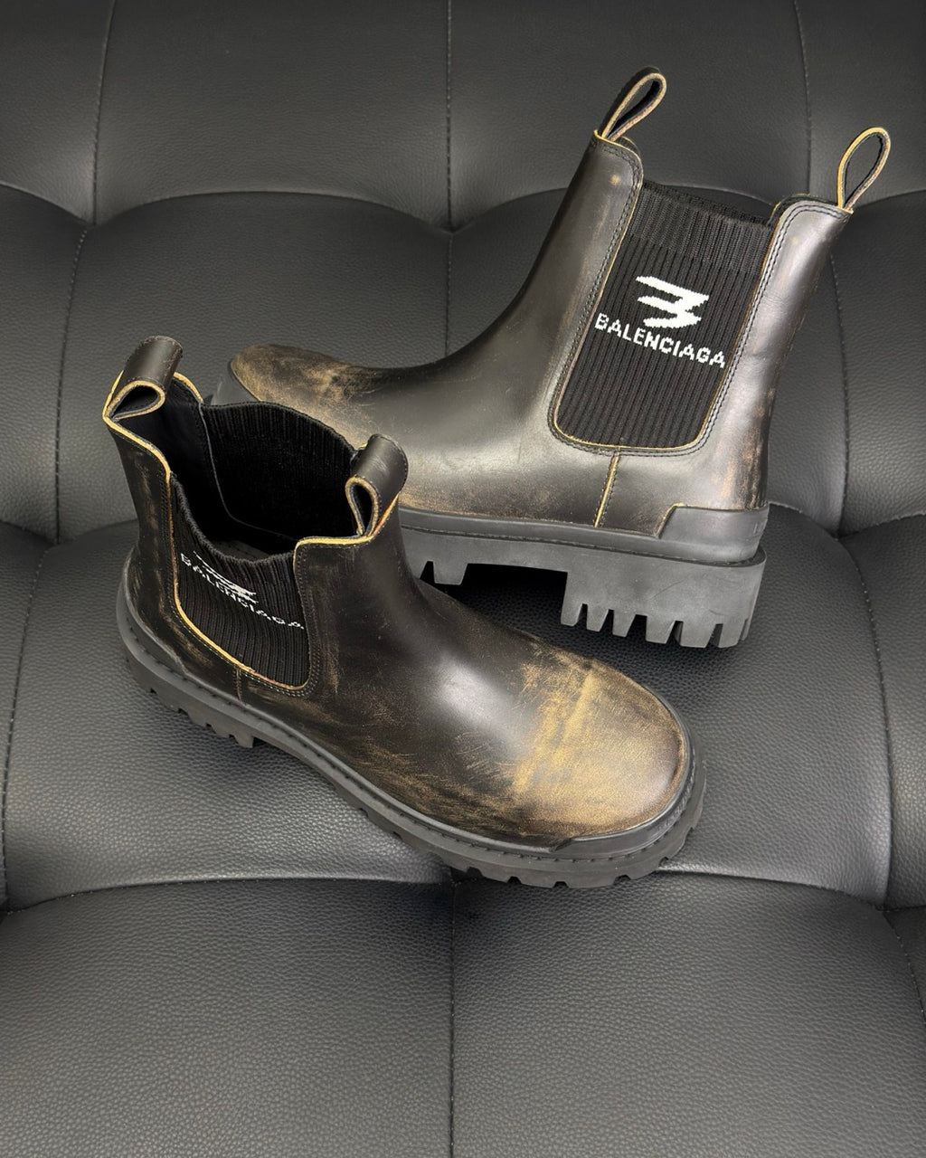 Balenciaga Strike Chelsea Boot Back #378479