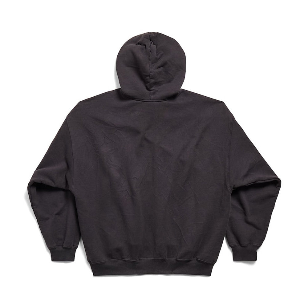 Balenciaga Men's Loop Sports Icon Hoodie Medium Fit in Black #335764