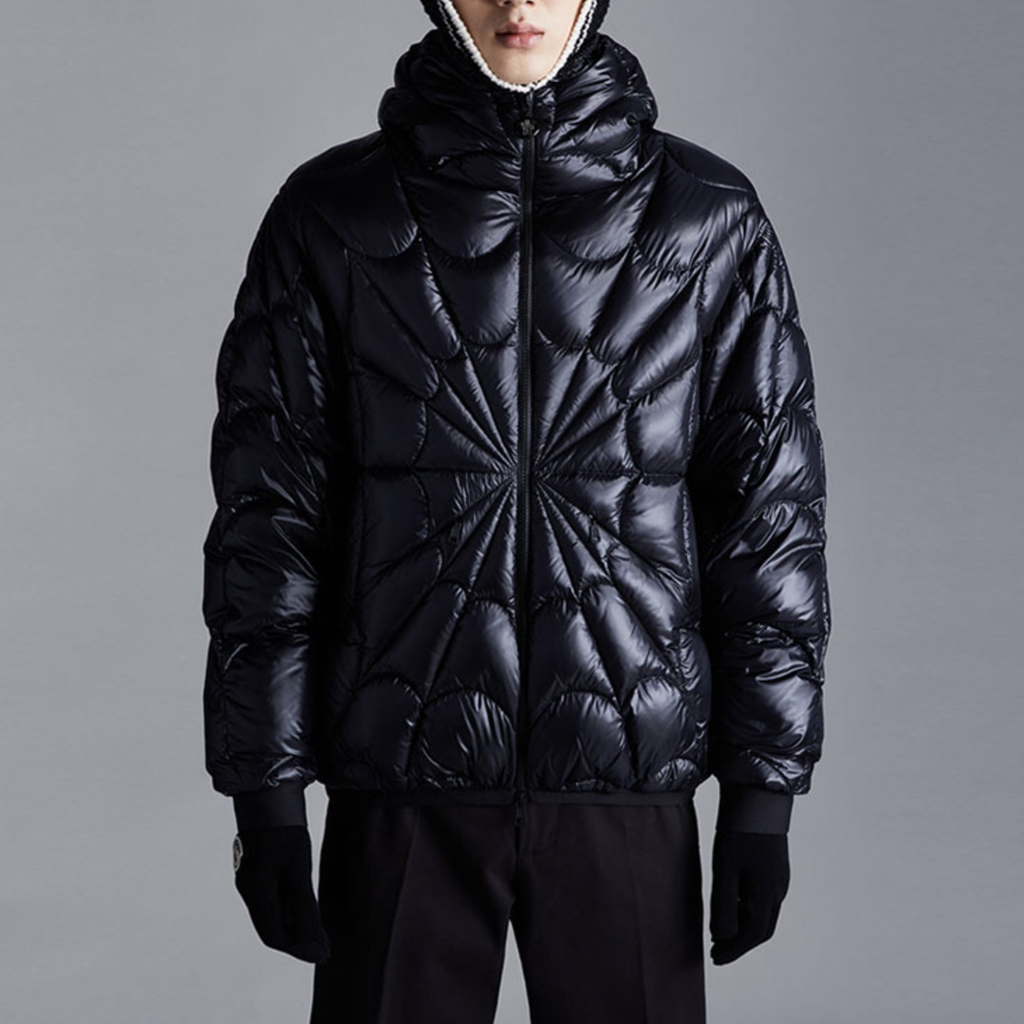 Moncler Black Hooded Long Sleeved Down Jacket #21941