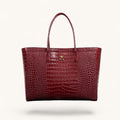 Chanel Women's New 26S Cerf Classic Commuter Tote In Burgundy Available In Two Sizes Bag Lady Bags #197228