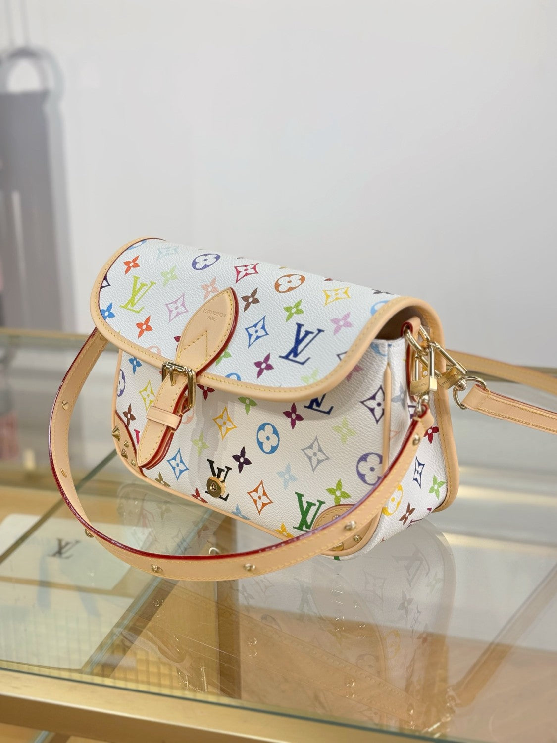 LOUIS VUITTON LV x TM Diane PM Monogram Canvas Handba M27866 #376337