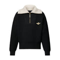Louis Vuitton Men's Fall And Winter Half Zip Pullover Brooch Lapel Long Sleeved Sweater #75765