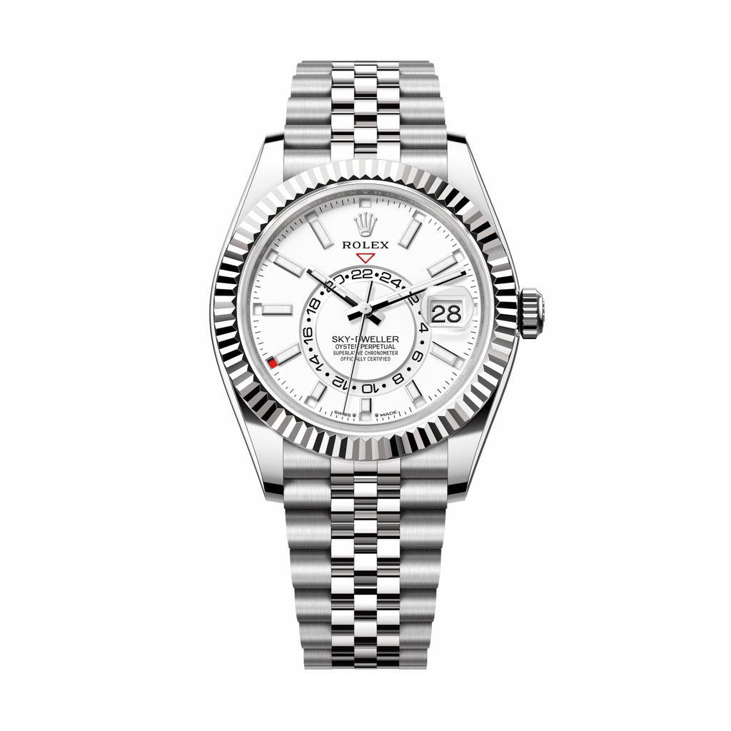 Rolex Men's Automatic Mechanical Movement Waterproof Solid Color Dial Stainless Steel Case Watch #72393