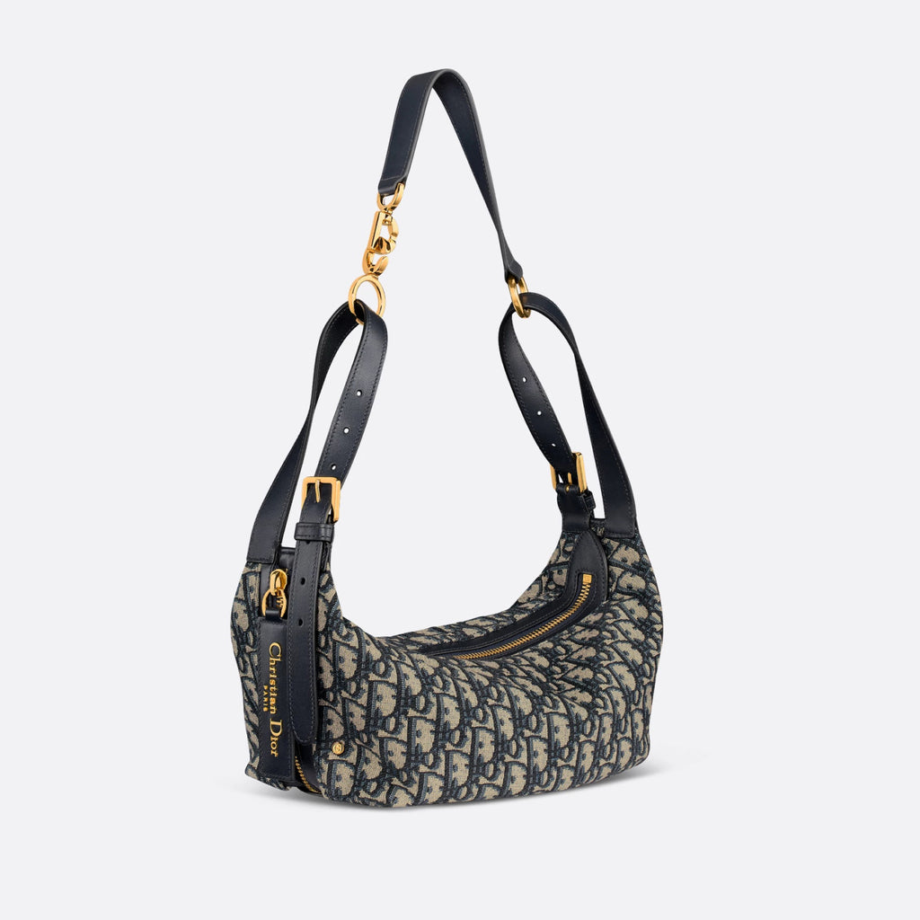 Dior D-Journey Women's Fashion Classic Vintage Leather Print Small Handbag Shoulder Bag Crossbody Bag Bags M2416UBUQ_M030 #79137