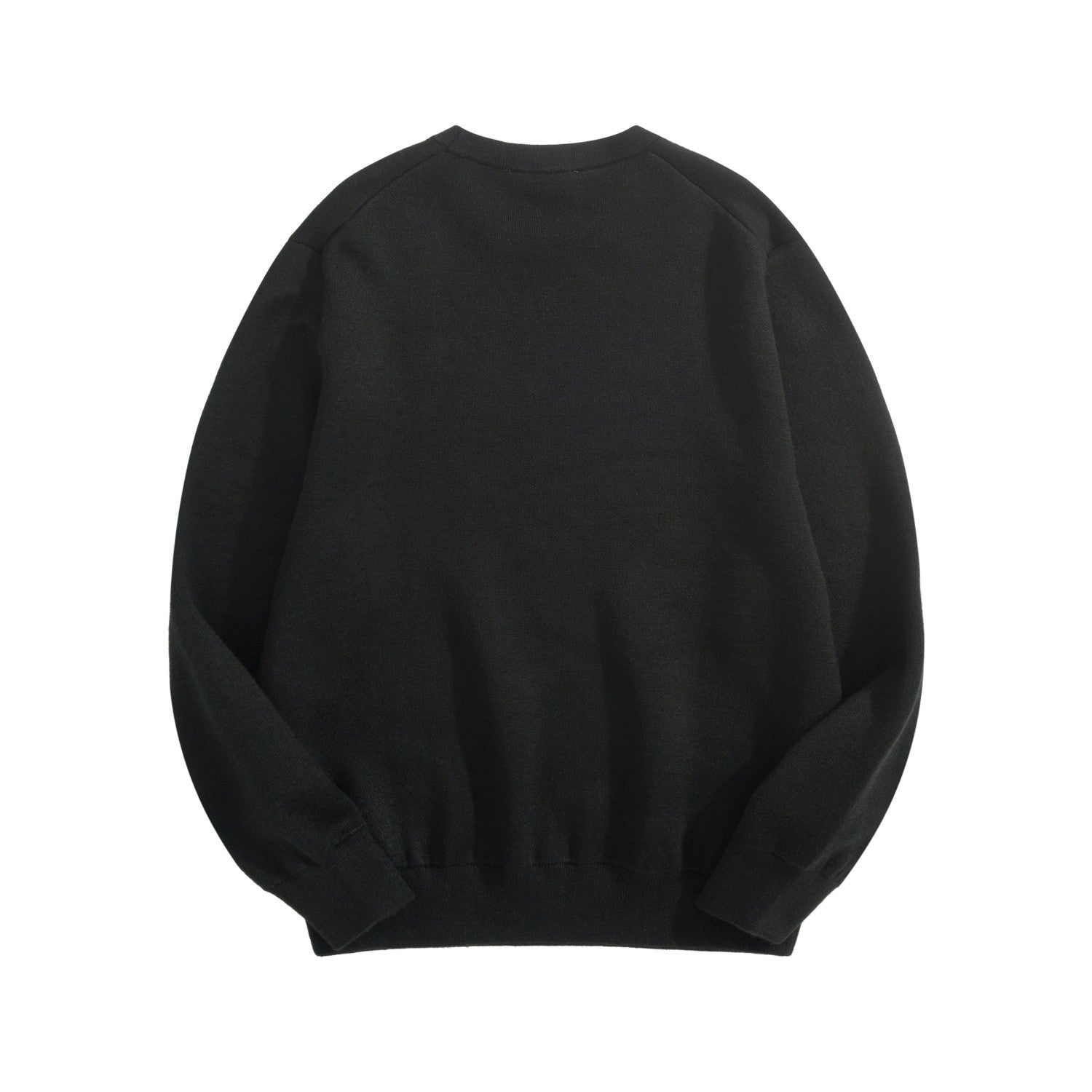 Dior Men's Autumn and Winter Solid Color Logo Letter Embroidery Round Neck Long Sleeve Sweater #73469