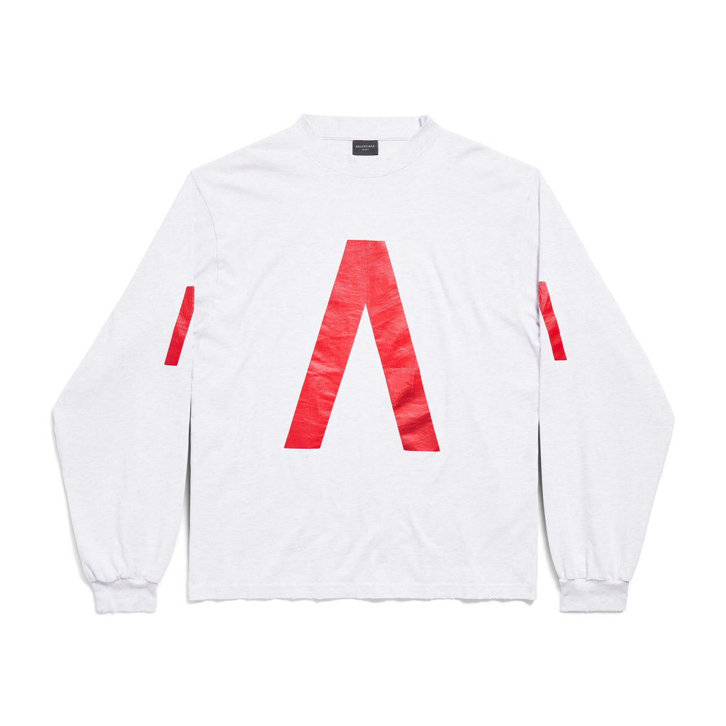 Balenciaga Music丨Archive Series Men's Summer Logo Cotton Round Neck Long Sleeve Sweatshirt Pullover #97374