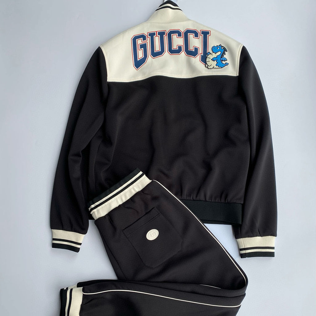 Gucci  Men's Spring And Autumn Fashion Year Of The Dragon Baseball Clothing Sportswear Classic Color Blocking Jacket Ngvp #98222