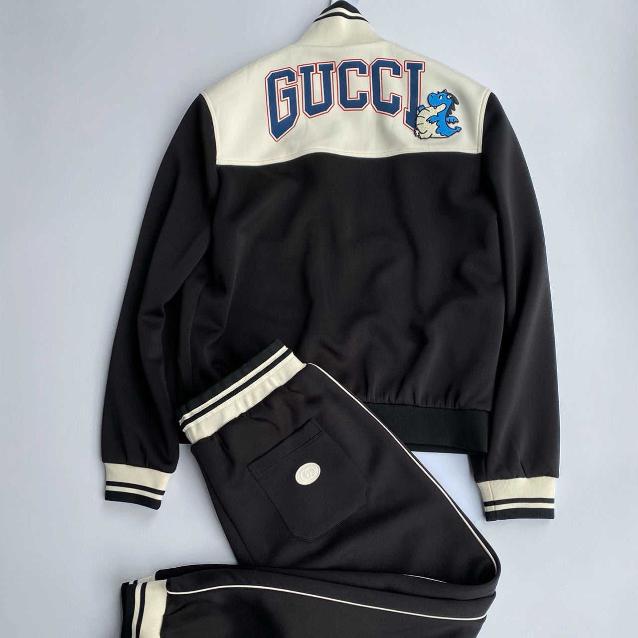 Gucci  Men's Spring And Autumn Fashion Year Of The Dragon Baseball Clothing Sportswear Classic Color Blocking Jacket Ngvp #98222