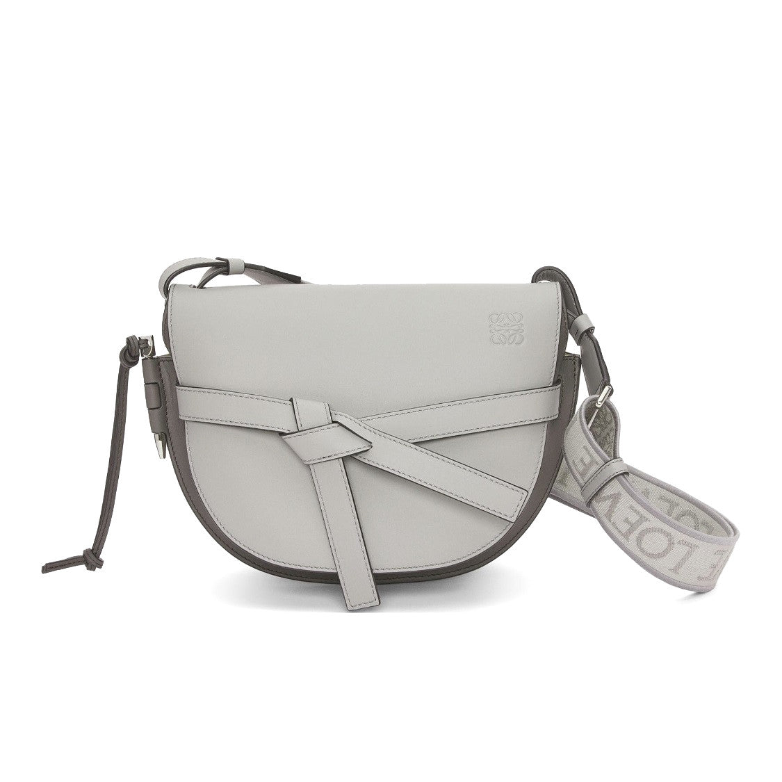 Loewe Women's Solid Colour Adjustable Shoulder Strap Mini Soft Cowhide Jacquard Gate Dual Shoulder Crossbody Handbag Bag Bags #76932