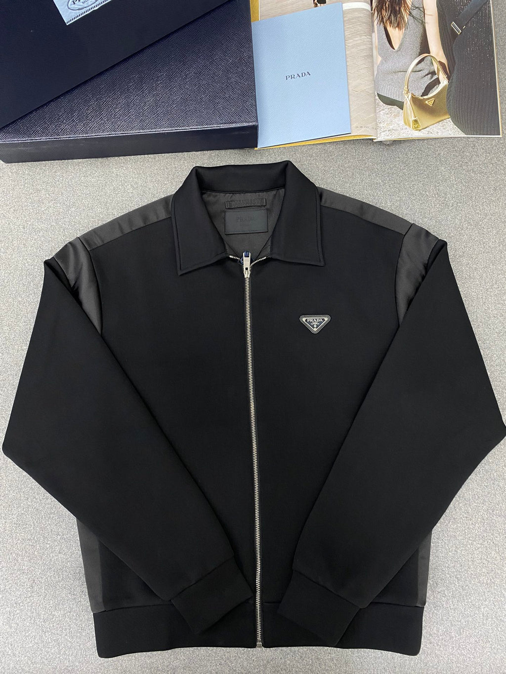 Prada Technical Fleece Cardigan Pants Duchesse Details #375705