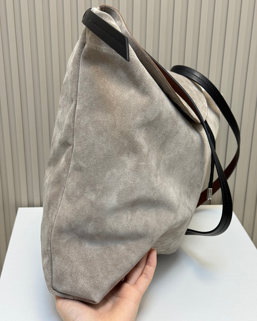 Maison Margiela MM6 Belt One Shoulder Handheld Suede Leather Bag Bags #195377